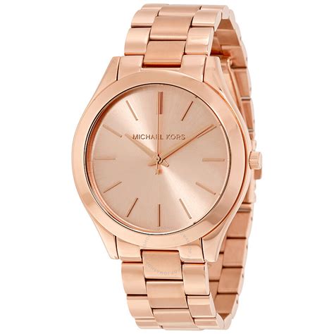 michael kors rose gold watch with pearl face|rose gold mk watch men.